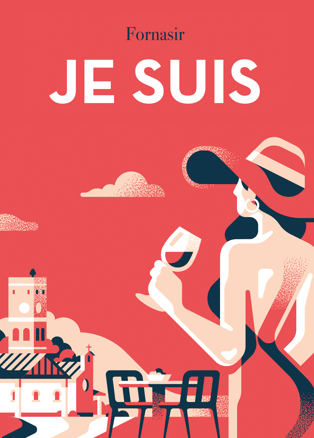 Je Suis - Wine label