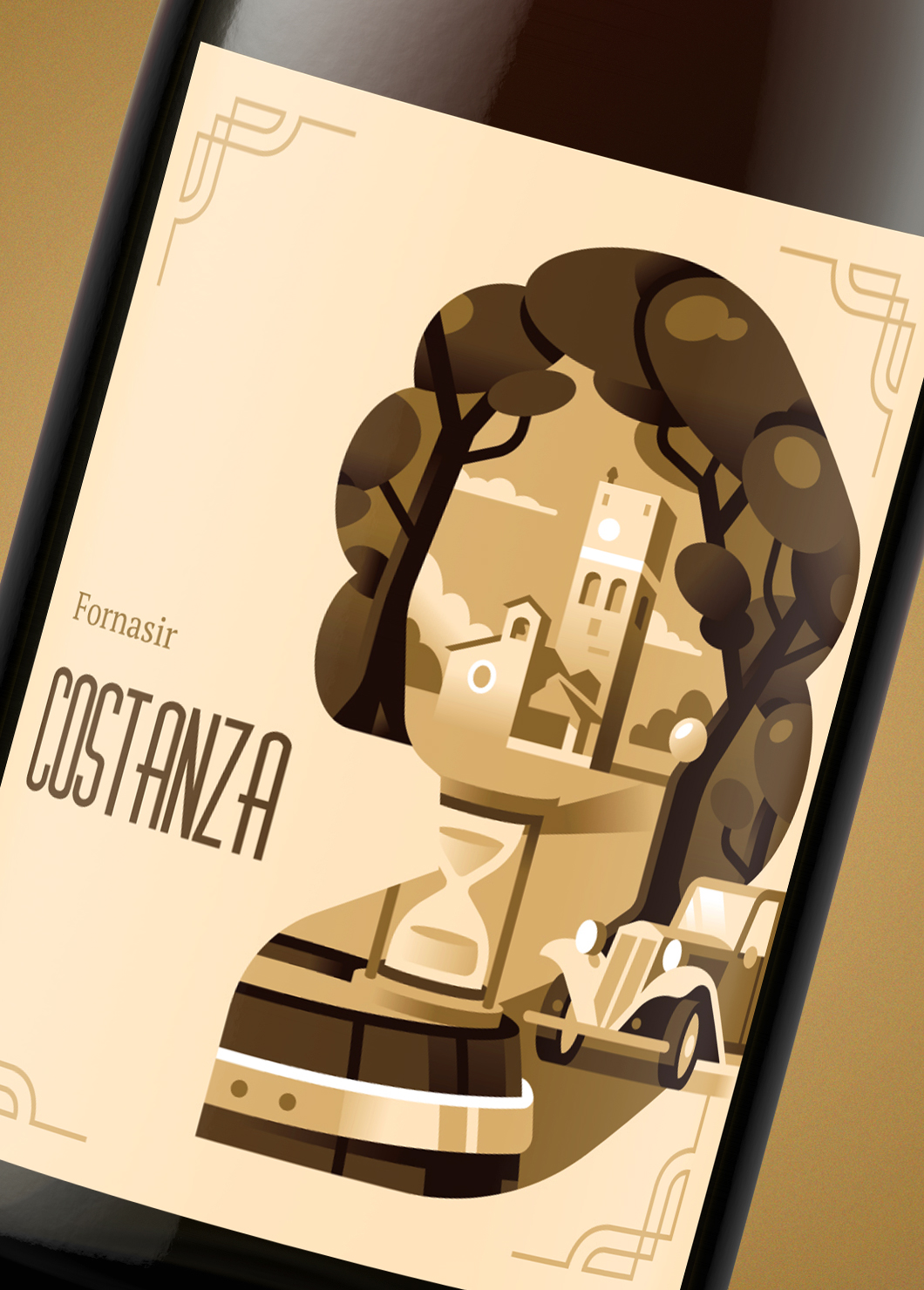 Fornasir Costanza - Wine label