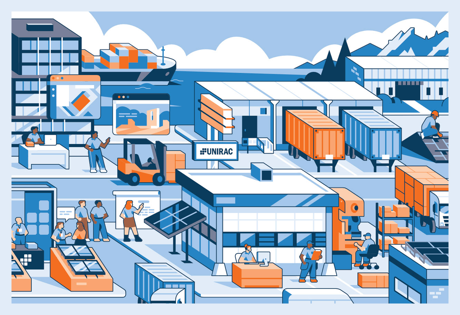 Illustration System for UNIRAC